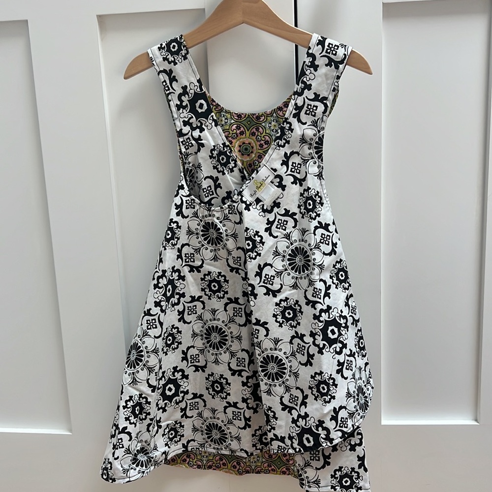NEW Right Bank Babies Reversible Apron Dress - 6 - Picture 5 of 7